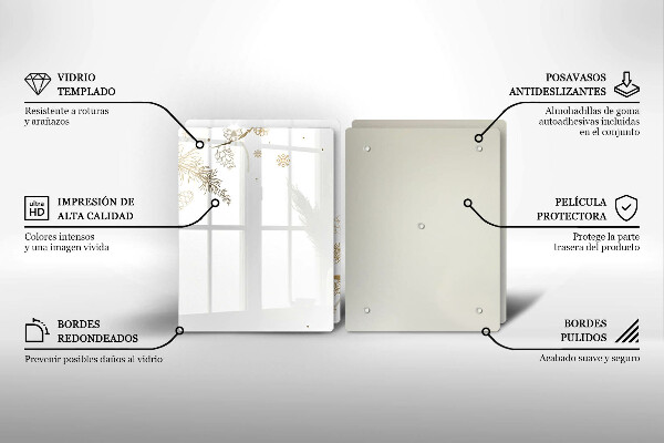 Cobertura de indução Decorações de inverno