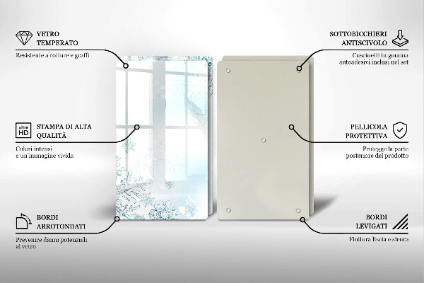 Cobertura de indução Flocos de neve
