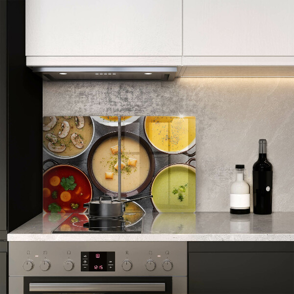 Tampa da placa de indução Sopas coloridas