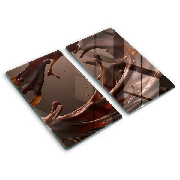 Tampa de parede do fogão a gás Chocolate líquido