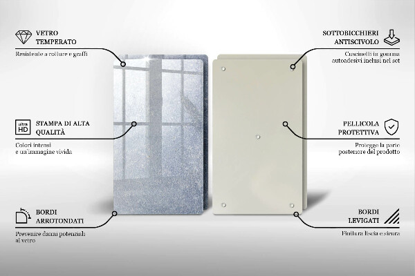 Tampa de parede do fogão a gás Pedaço de bolo