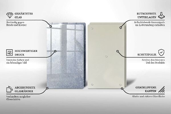 Tampa de parede do fogão a gás Pedaço de bolo