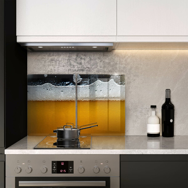 Tampa de parede do fogão a gás Bebida cerveja espuma