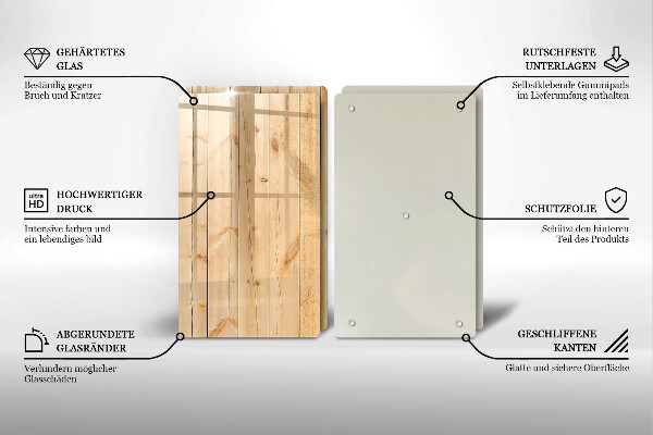 Exaustor a gás Tábuas de madeira delicadas