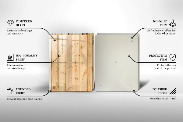 Exaustor a gás Tábuas de madeira delicadas