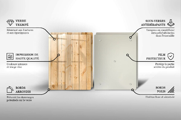 Exaustor a gás Tábuas de madeira delicadas