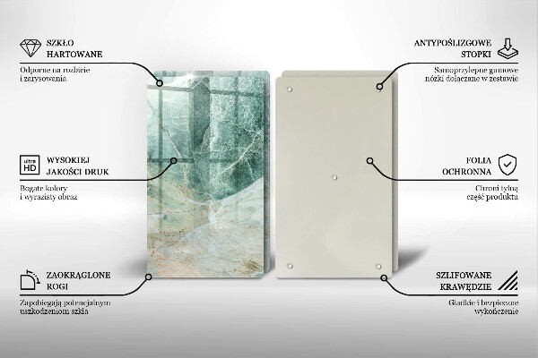 Tampa de parede do fogão a gás Estrutura pedra