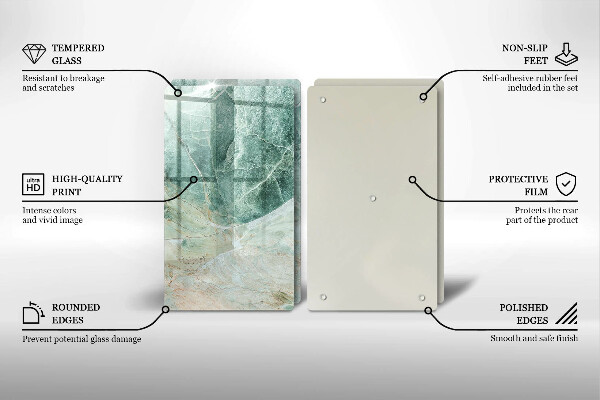 Tampa de parede do fogão a gás Estrutura pedra