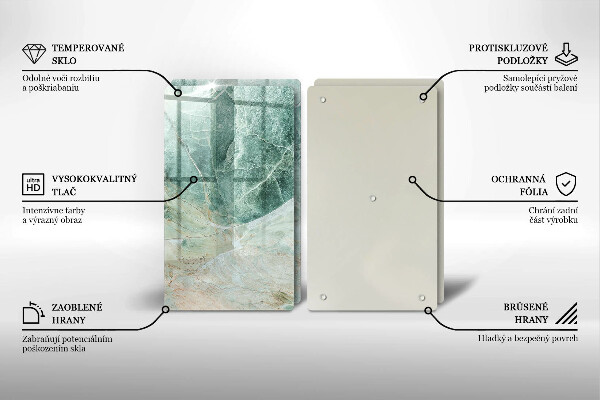 Tampa de parede do fogão a gás Estrutura pedra