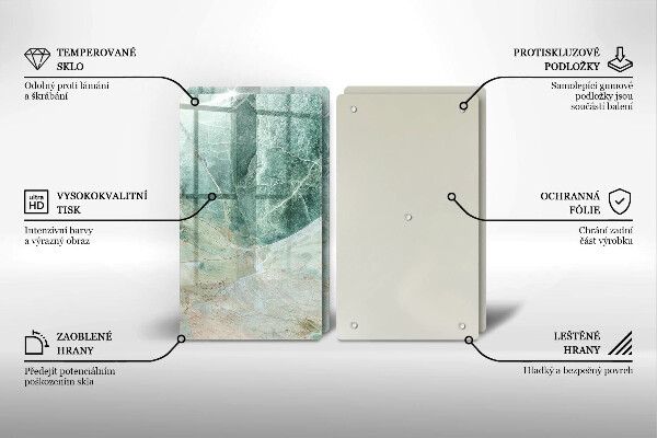 Tampa de parede do fogão a gás Estrutura pedra