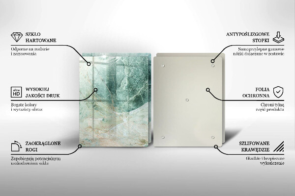 Tampa de parede do fogão a gás Estrutura pedra
