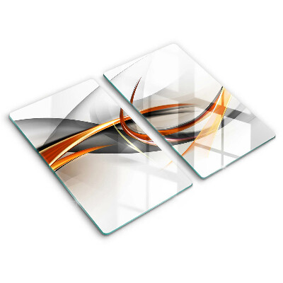 Tampa de parede do fogão a gás Formas modernas