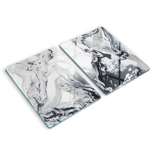 Tampa de parede do fogão a gás Abstração tinta