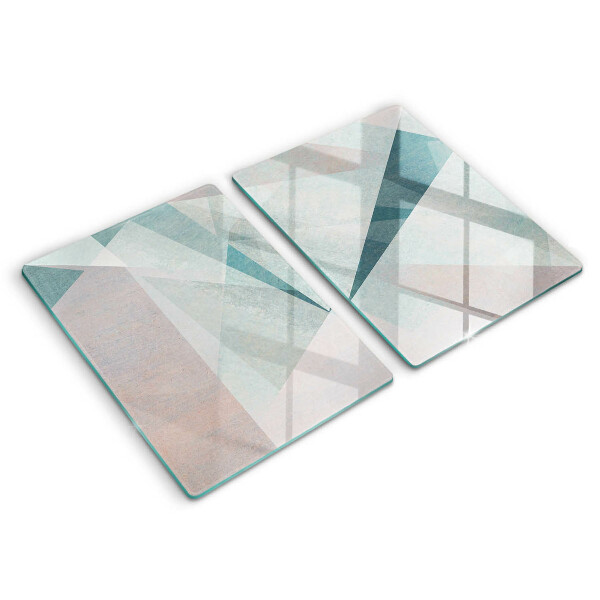 Tampa de parede do fogão a gás Abstração nítida