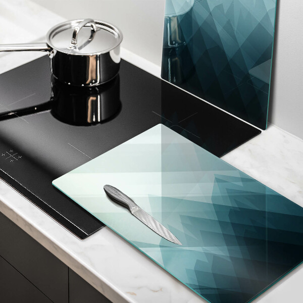 Tampa de parede do fogão a gás Montanhas abstratas