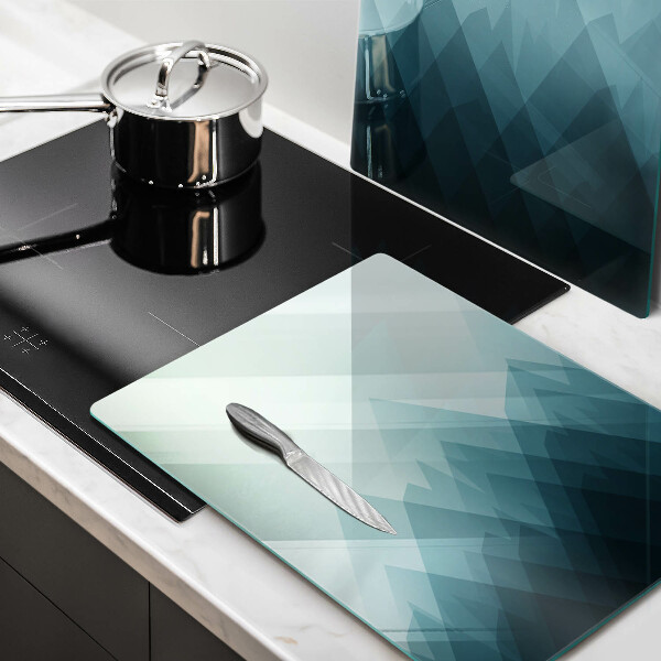 Tampa de parede do fogão a gás Montanhas abstratas