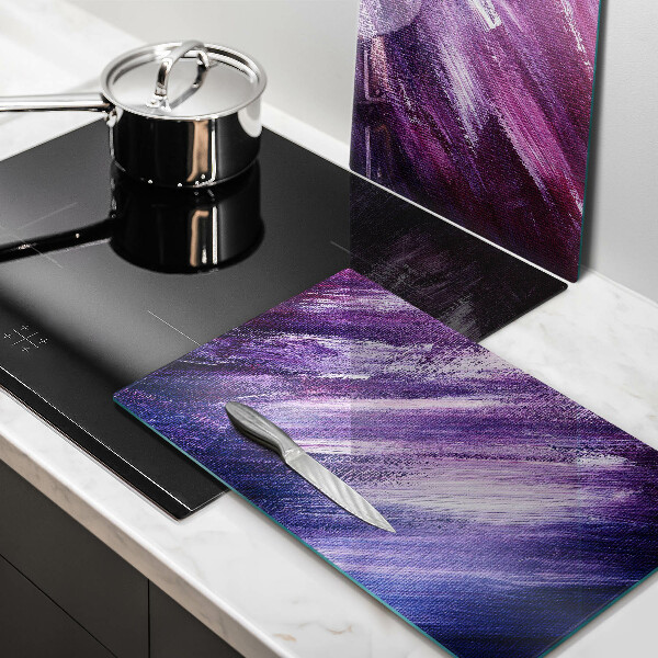 Tampa de parede do fogão a gás Abstração em tinta