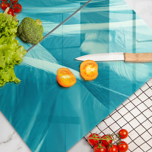 Proteção da parede da cozinha Penas delicadas