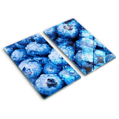 Tampa de parede do fogão a gás Mirtilos suculentos