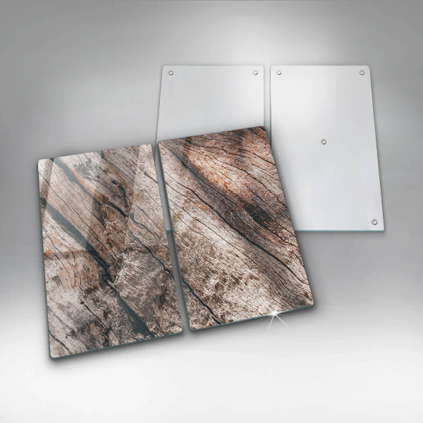 Tampa de parede do fogão a gás Estrutura madeira