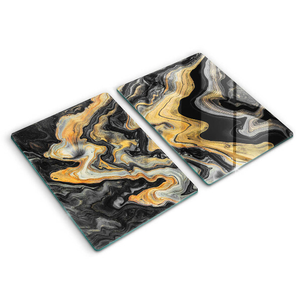 Tampa de parede do fogão a gás Estrutura abstrata