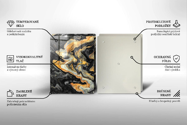 Tampa de parede do fogão a gás Estrutura abstrata