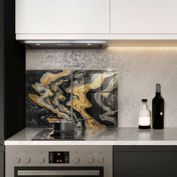 Tampa de parede do fogão a gás Estrutura abstrata