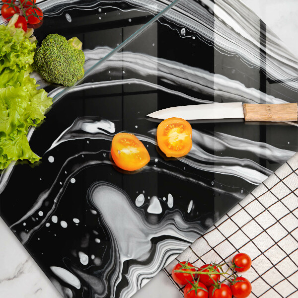 Tampa de parede do fogão a gás Abstração em tinta