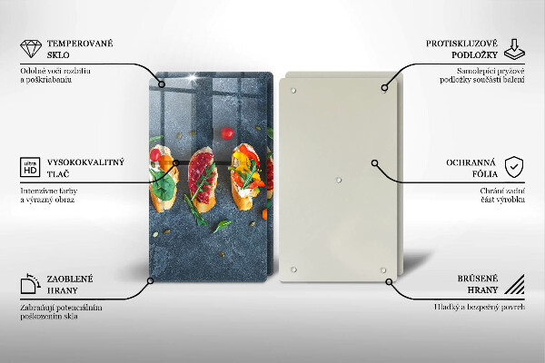 Cobertura de parede do fogão a gás Sanduíches coloridas