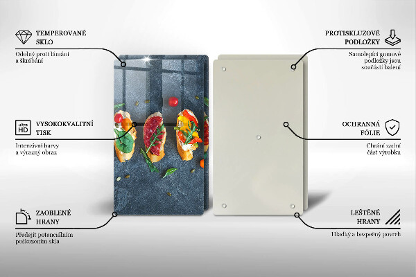 Cobertura de parede do fogão a gás Sanduíches coloridas
