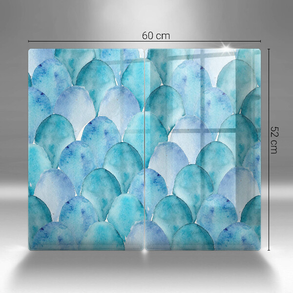 Painel de proteção para cozinhas Casca aquarelada