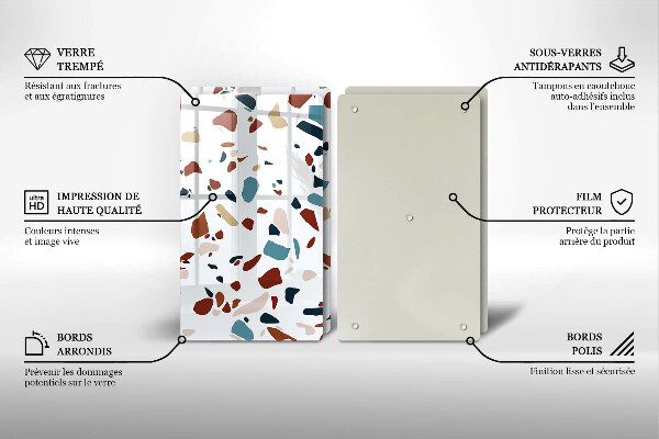 Painel de proteção para cozinha Pedra decorativa