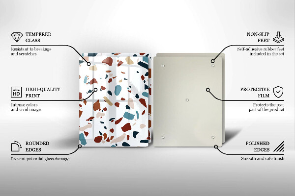 Painel de proteção para cozinha Pedra decorativa