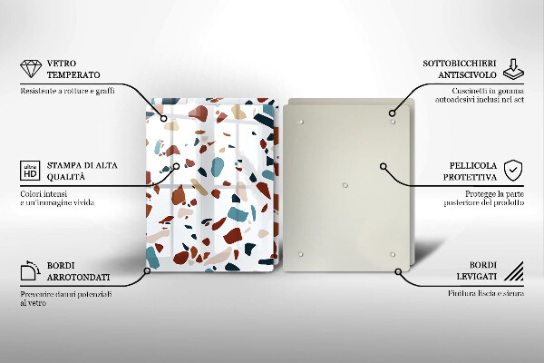 Painel de proteção para cozinha Pedra decorativa