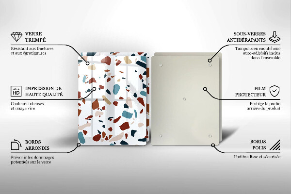 Painel de proteção para cozinha Pedra decorativa