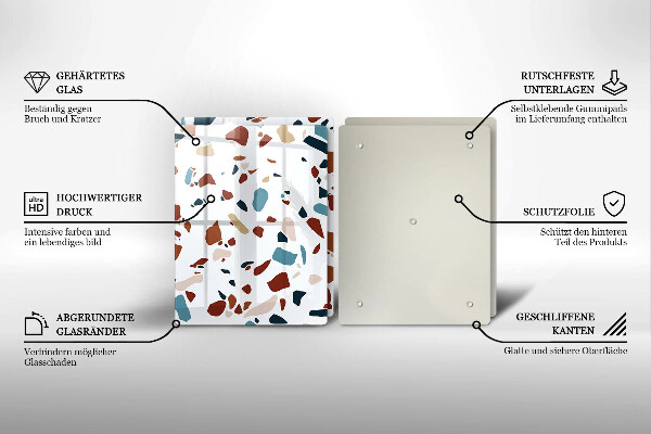 Painel de proteção para cozinha Pedra decorativa