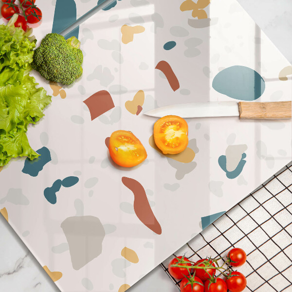 Tampa de parede do fogão a gás Grés decorativo pedra