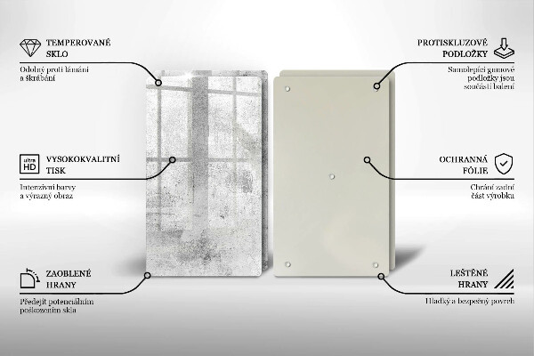 Tampa de parede do fogão a gás Textura de betão