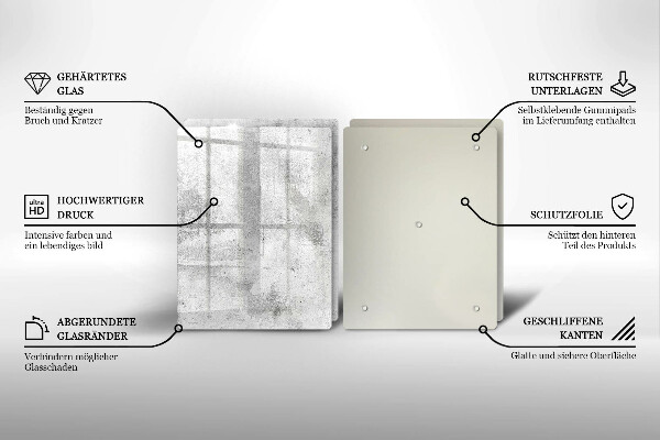 Tampa de parede do fogão a gás Textura de betão