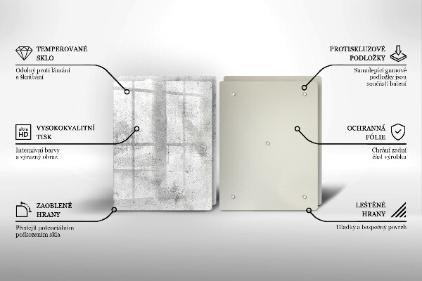 Tampa de parede do fogão a gás Textura de betão