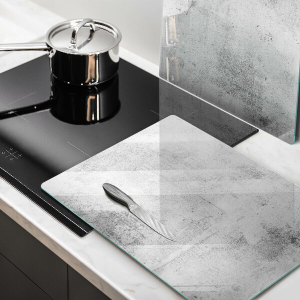 Tampa de parede do fogão a gás Textura de betão