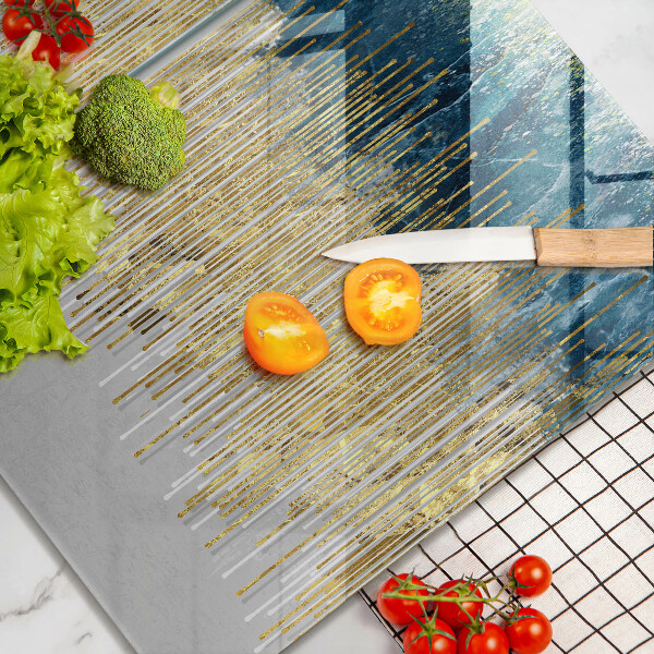 Tampa de parede do fogão a gás Abstração de design