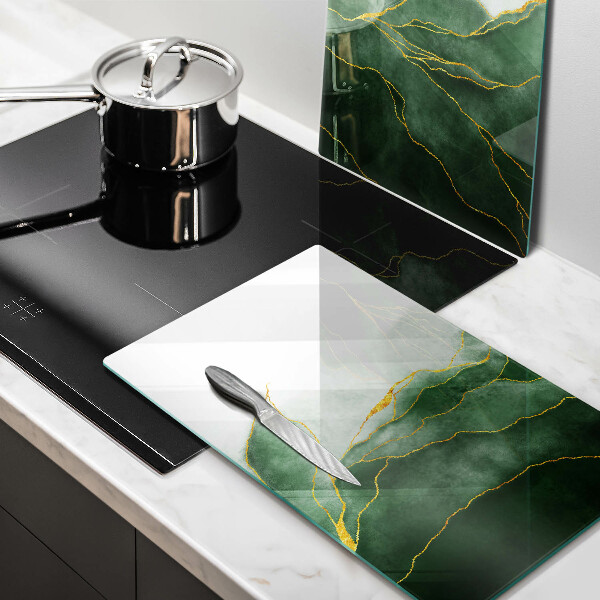 Tampa de parede do fogão a gás Abstração natureza