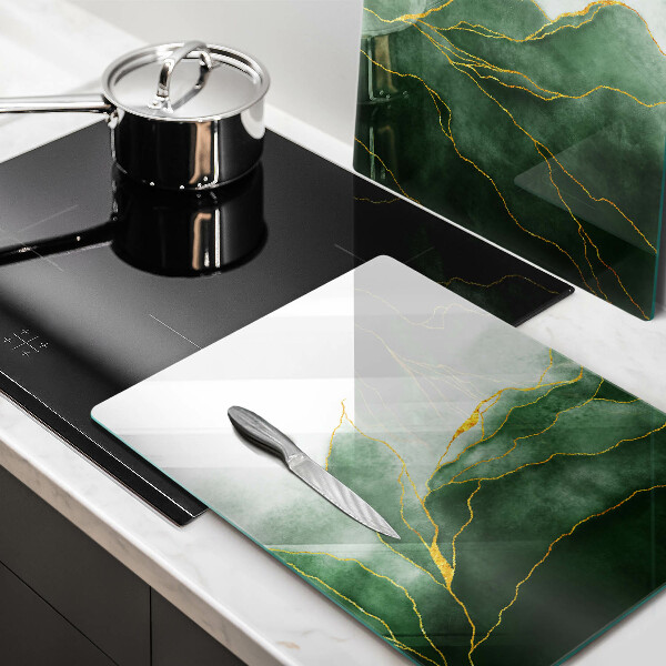 Tampa de parede do fogão a gás Abstração natureza