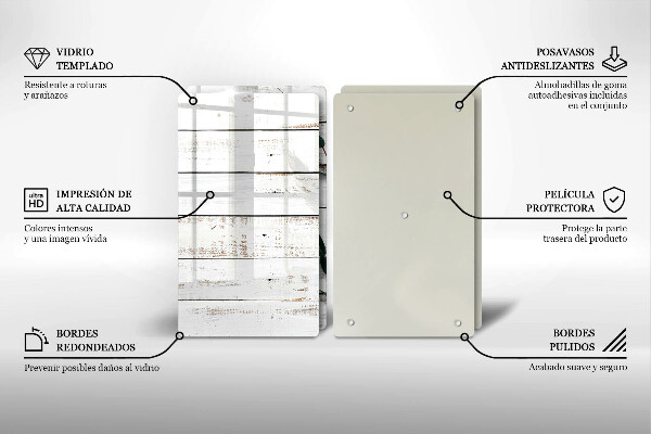 Tampa de parede do fogão a gás Tábuas antigas e folhas