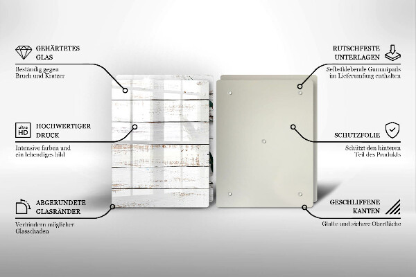 Tampa de parede do fogão a gás Tábuas antigas e folhas