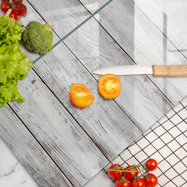 Tampa de parede do fogão a gás Tábuas de madeira claras