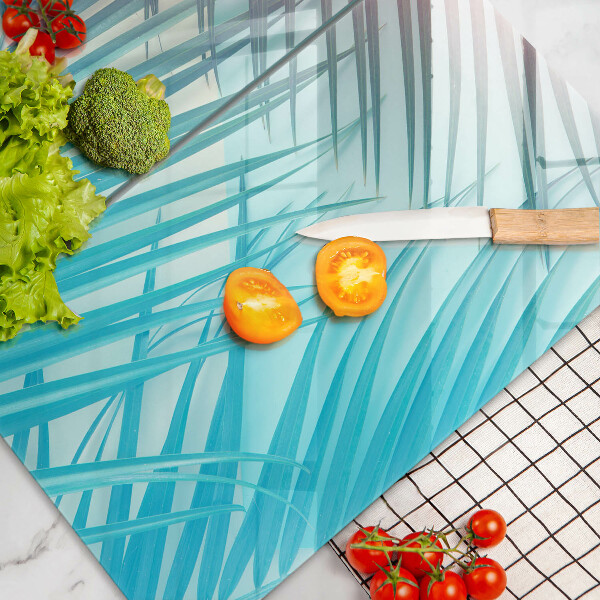 Tampa de parede do fogão a gás Folhas em tons pastel