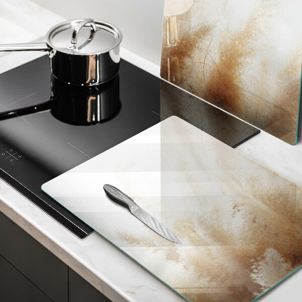 Tampa de parede do fogão a gás Grama dos pampas