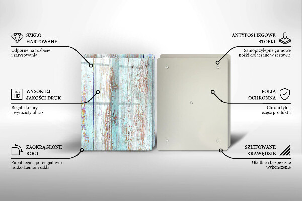 Tampa de parede do fogão a gás Tábuas vintage